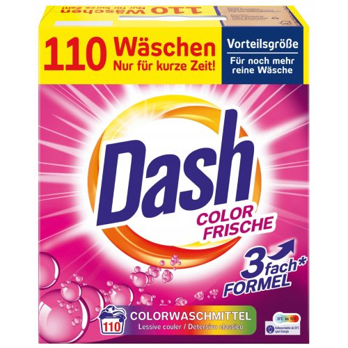 Dash mosópor dobozos 110 mosás 5,5 kg Color Fresh