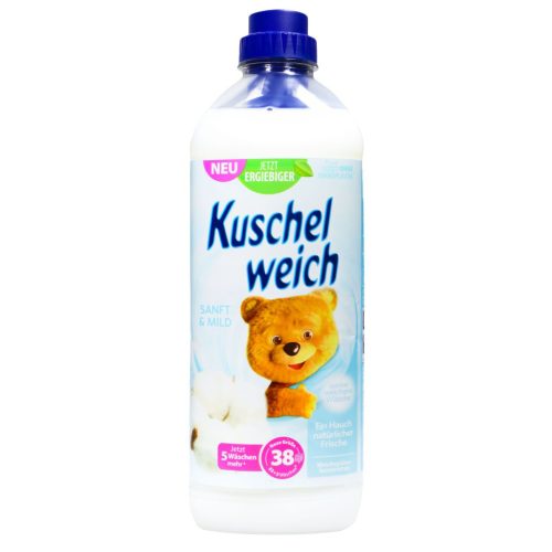 Kuschelweich öblítő 38 mosás 1 l Sanft&Mild