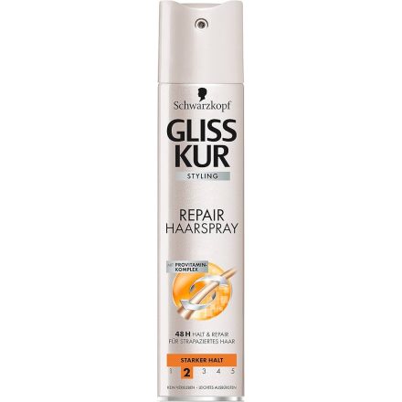 Gliss Kur hajlakk 250 ml Repair Strong Hold 2