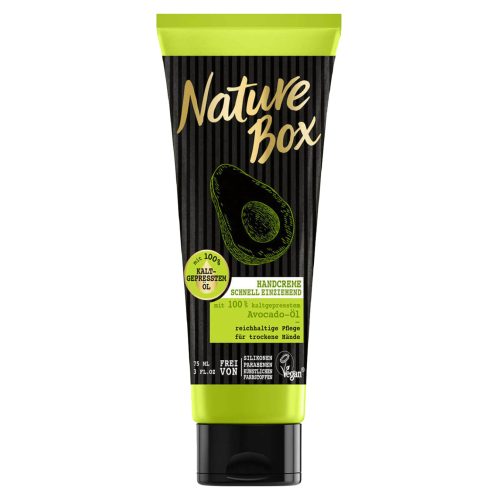 Nature Box kézkrém tubusos 75 ml Avocado oil