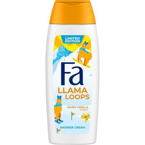Fa tusfürdő 250 ml Winter Llama Loops Vanila