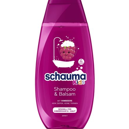 Schauma sampon gyerek 250 ml Kids Girl Shampoo&Balm Himbeere