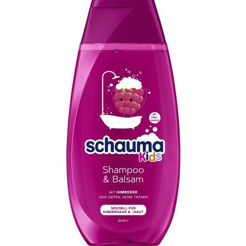Schauma sampon gyerek 250 ml Kids Girl Shampoo&Balm Himbeere