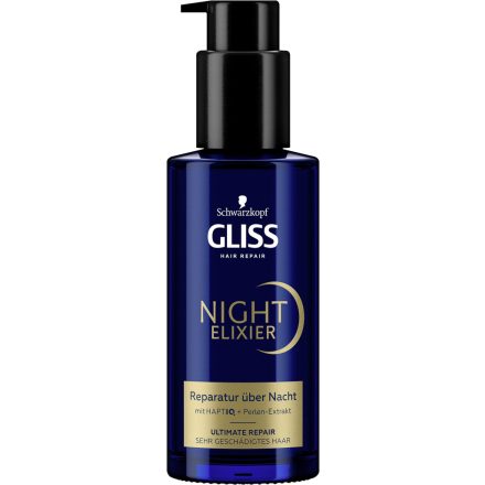 Gliss Kur Night Elixír pumpás 100 ml Ultimate Repair
