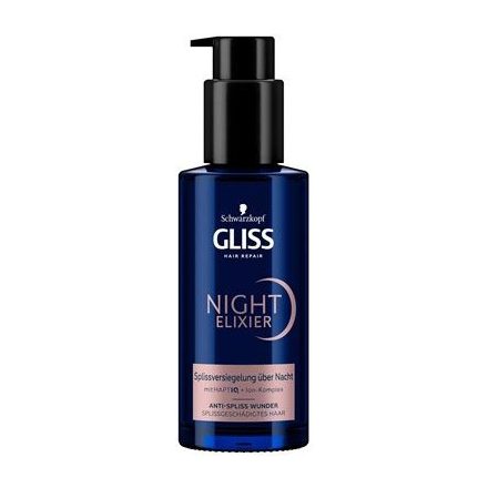 Gliss Kur Night Elixír pumpás 100 ml Anti Spliss Wunder