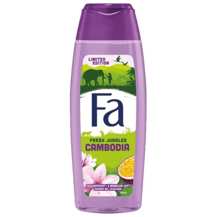 Fa tusfürdő 250 ml Cambodia Fresh Jungles Passionfruit&Magnolia