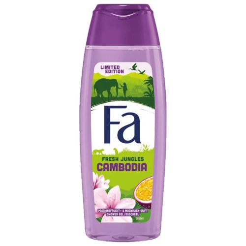 Fa tusfürdő 250 ml Cambodia Fresh Jungles Passionfruit&Magnolia