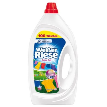 Weisser Riese folyékony mosószer 100 mosás 4,5 l Color Gel