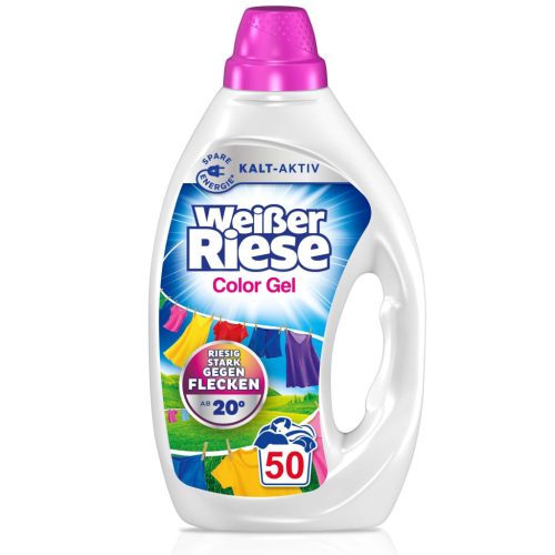 Weisser Riese folyékony mosószer 50 mosás 2,25 l Color