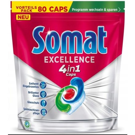 Somat folyékony kapszula 80 mosás 80 db Excellence 4in1