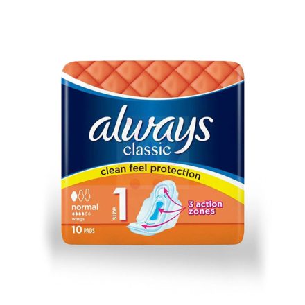 Always eü.betét 10 db Classic Normal Size 1