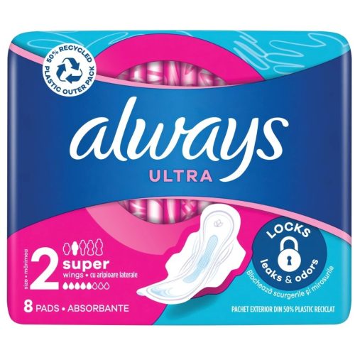 Always eü.betét 8 db Ultra Super Plus Size 2