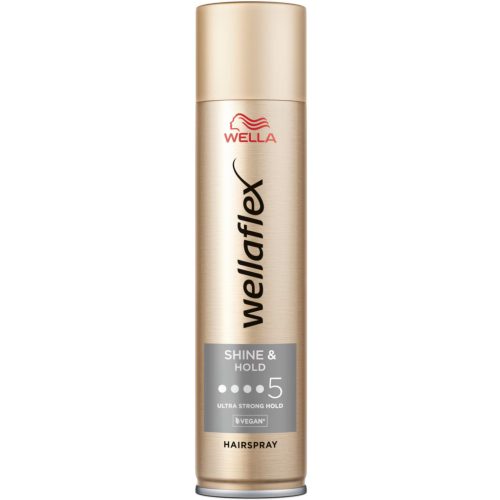 Wellaflex hajlakk 250 ml Shiny&Hold 5