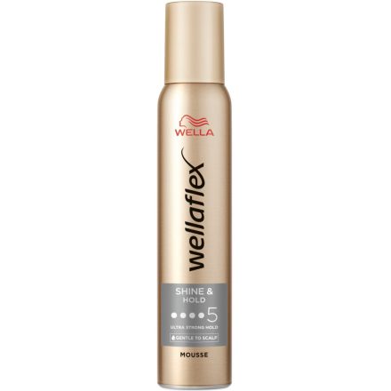 Wellaflex hajhab 200 ml Shiny&Hold 5