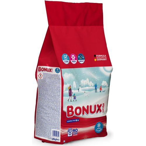 Bonux mosópor zacskós 27 mosás 1,75 kg White 3in1 Polar Ice Fresh