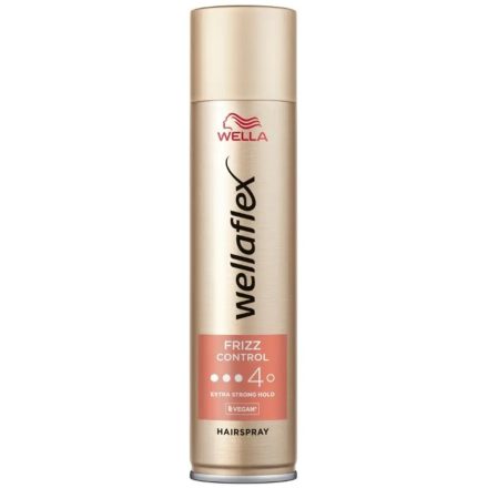 Wellaflex hajlakk 250 ml Frizz Control 4