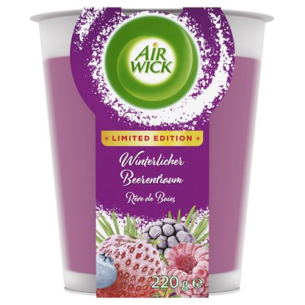 Air Wick illatgyertya 220 g Berry Magic/Winter Berry