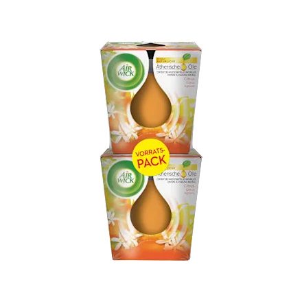 Air Wick illatgyertya 2x105 g Citrus