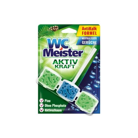 Wc Meister wc tisztító block 45 g - forest