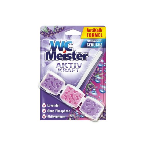 Wc Meister wc tisztító block 45 g - lavender