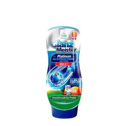 Glanz Meister ECO Label Platinum gél mosogatógéphez 720 ml