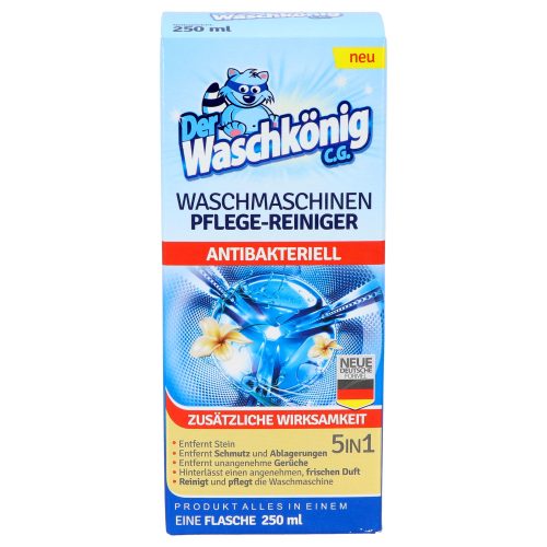 Der Waschkönig antibakteriális mosógép tisztítófolyadék 250 ml