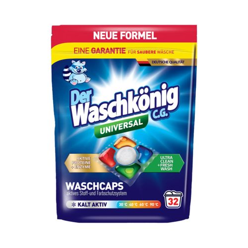 Der Waschkönig mosókapszula 32 db - universal