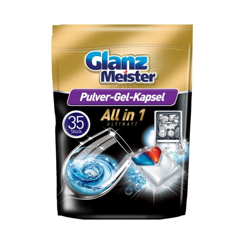   Glanz Meister Ultimate por-gél mosogatógép kapszula All in One 35 db