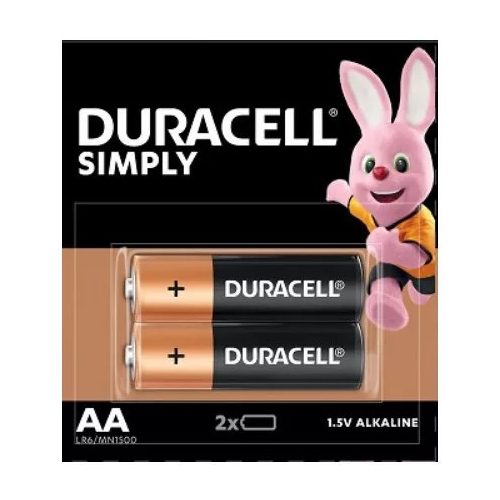Duracell elem AA 2 db-os Simply