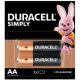 Duracell elem AA 2 db-os Simply