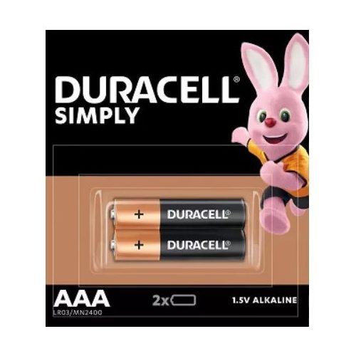Duracell elem AAA 2 db-os Simply