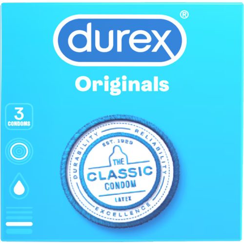 Durex óvszer 3 db - Classic