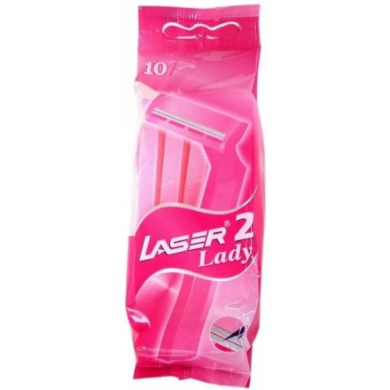 Laser eldobható borotva női 10 db Lady