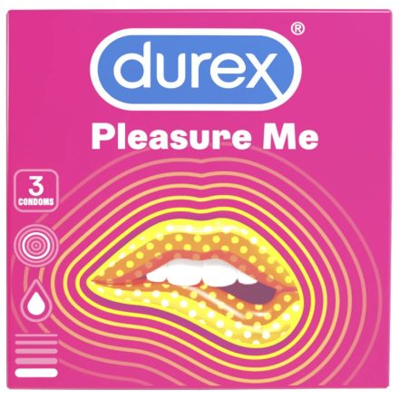 Durex óvszer 3 db Pleasure Me