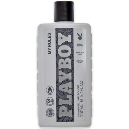 Playboy tusfürdő és sampon férfi 250 ml My Rules