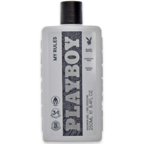 Playboy tusfürdő és sampon férfi 250 ml My Rules