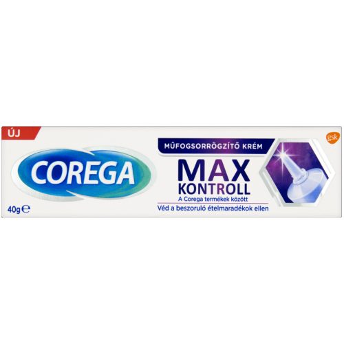Corega műfogsor ragasztó 40 g Power Max Ízmentes