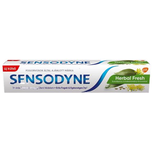 Sensodyne fogkrém 75 ml Soin Herbal