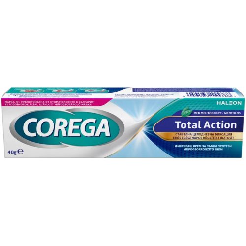Corega műfogsor ragasztó 40 g Total Action