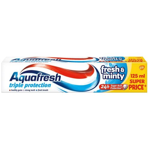 Aquafresh fogkrém 125 ml Triple Protection Fresh&Minty