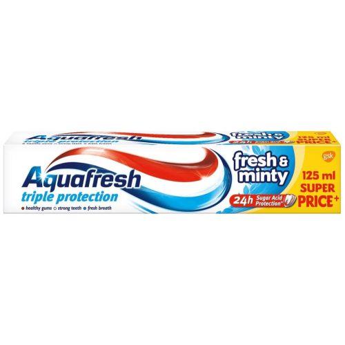 Aquafresh fogkrém 125 ml Triple Protection Fresh&Minty