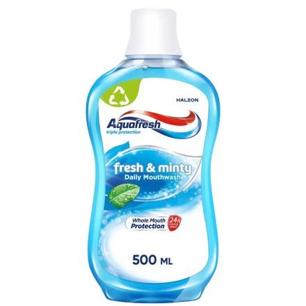 Aquafresh szájvíz 500 ml Daily Fresh&Mint