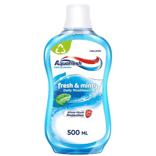 Aquafresh szájvíz 500 ml Daily Fresh&Mint