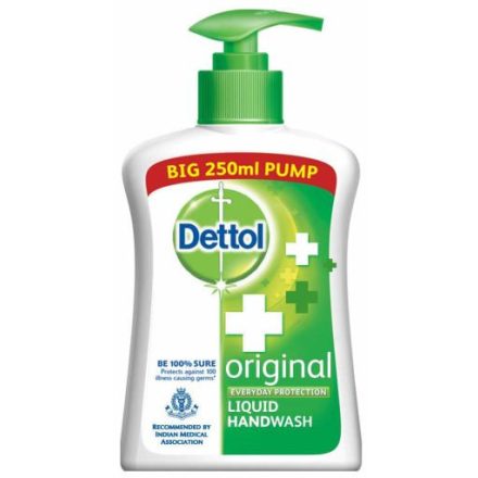 Dettol folyékony szappan pumpás 250 ml Original