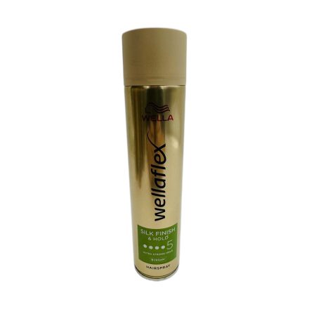 Wellaflex hajlakk 250 ml Silk Finish&Hold Ultra Strong 5