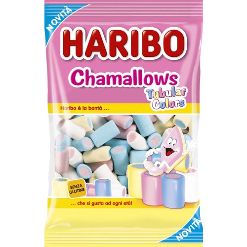 HARIBO Chamallows Tubular Colors 90g (30 db/#, 240 db/sor)