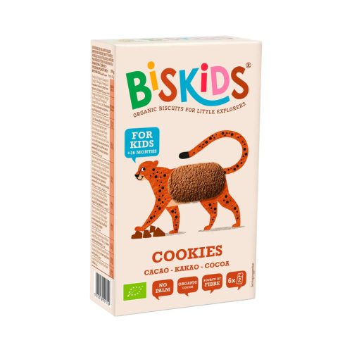 Biskids Cookies biokeksz 120g - csokiskeksz gyerkeknek 36 hónapos kortól