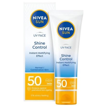 Nivea Mattító színező arckrém magas fényvédelemmel SPF 50 50 ml