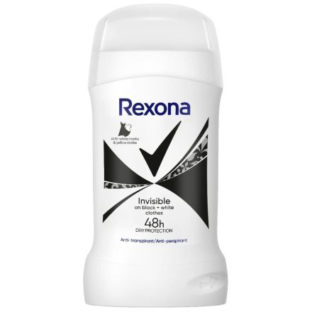 Rexona stift 50 ml Invisible B&W