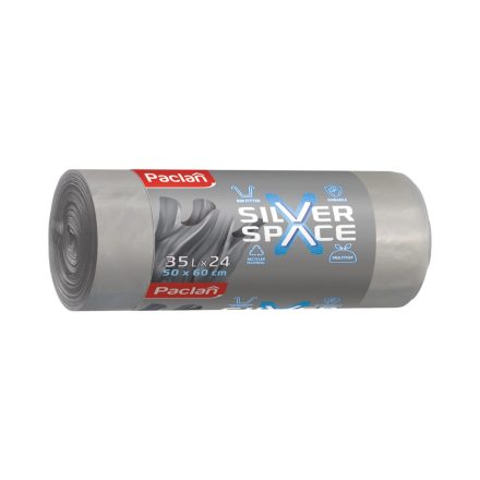 Paclan Silver Space Multi Top szemeteszsák 35l (*24zsák) 50cm*60cm 20my